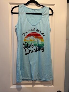 You had me at day drinking dress/coverup